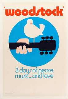 <cite>Woodstock</cite> movie posters