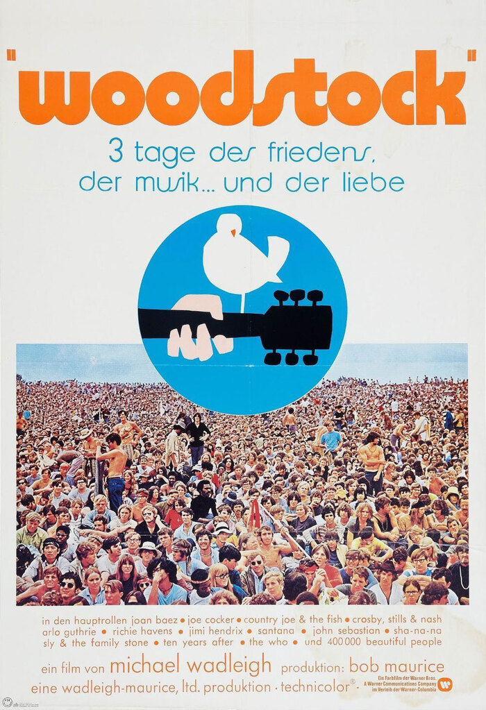 Woodstock movie posters 2