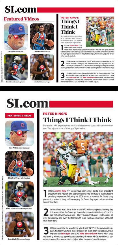 Sports Illustrated – 2010 inside pages 5