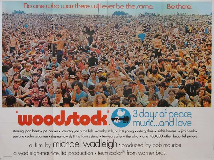 Woodstock movie posters 3