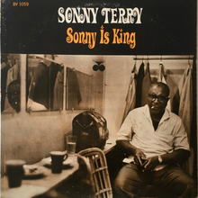 Sonny Terry – <cite>Sonny Is King</cite> album art