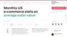 Custora website