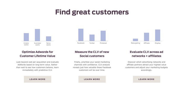 Custora website 5