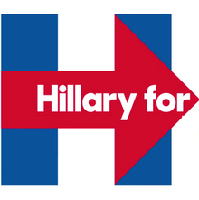 Hillary for America website and logo