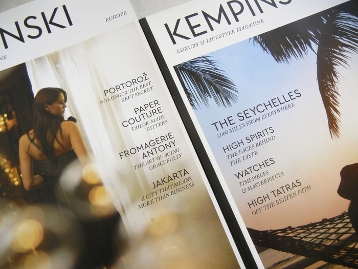 Kempinski Luxury &amp; Lifestyle magazine and app 1