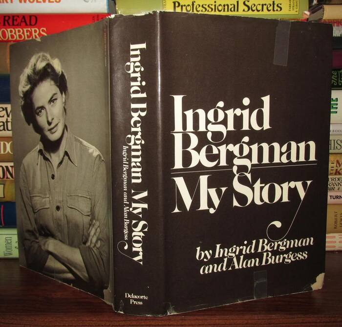 Ingrid Bergman My Story, Delacorte Press first edition 1