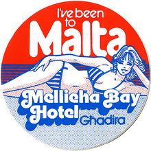 Mellieha Bay Hotel promo sticker