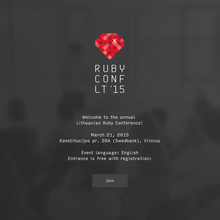 Ruby Conf LT ’15