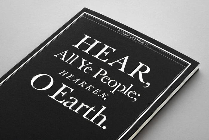 Pentagram Papers 44: Hear, All Ye People; Hearken, O&nbsp;Earth! 1