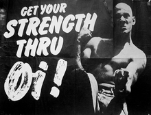 <cite>Strength Thru Oi!</cite> album art