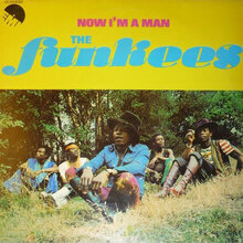 The Funkees – <cite>Now I’m a Man</cite> album art
