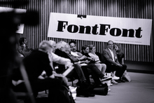 FontFont banner at TYPO Berlin