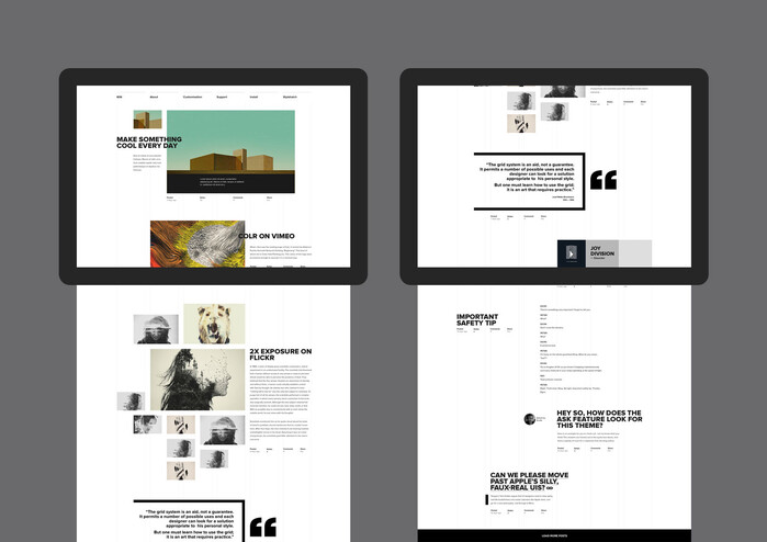 606 Tumblr Theme 3