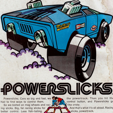 Aurora Powerslicks ads