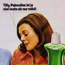 Palmolive 1970s ads: “It’s got fingers…”