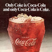 “It’s the real thing.” Coca-Cola ad (1969 debut?)