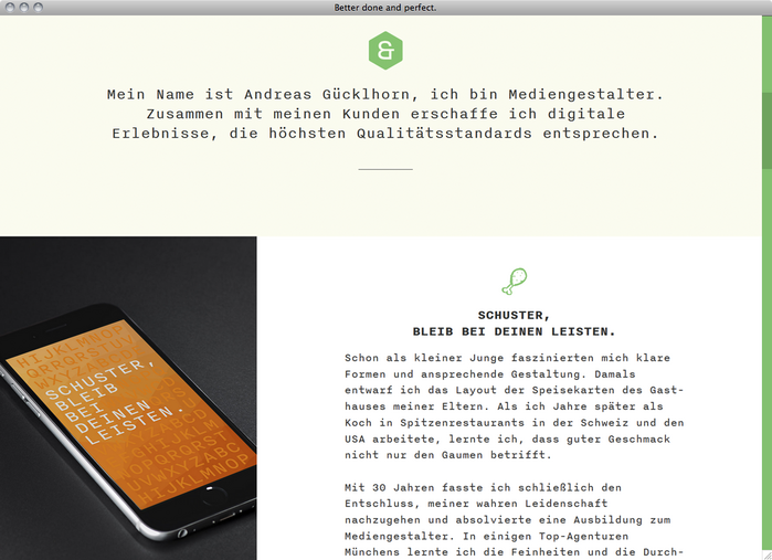 Andreas Gücklhorn website 2