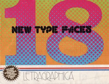 <cite>18 New Type Faces</cite> – Letraset Letragraphica