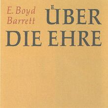 <cite>Über die Ehre: Ein Traktat</cite>