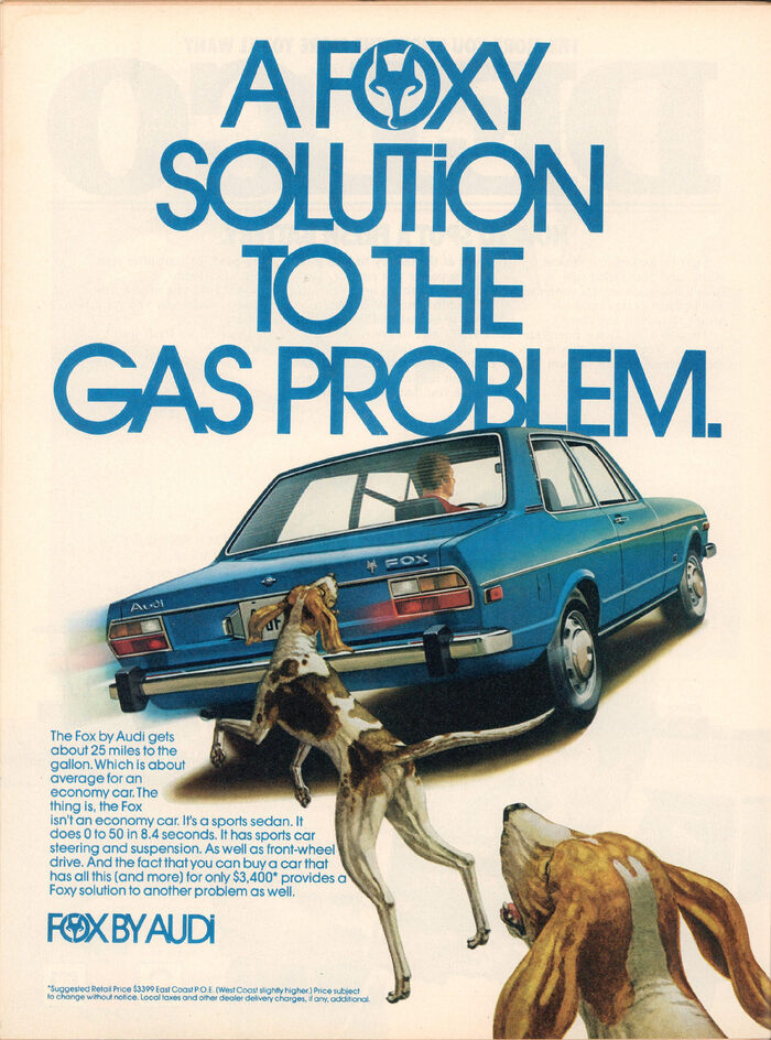 Audi Fox advertisements 7