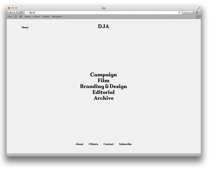 DJA website 2