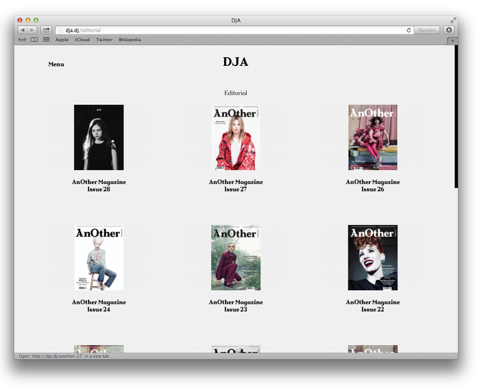 DJA website 3