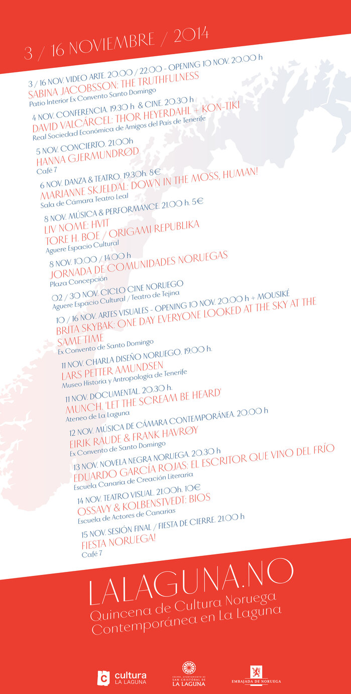 Norwegian Cultural Fortnight in La Laguna 2014