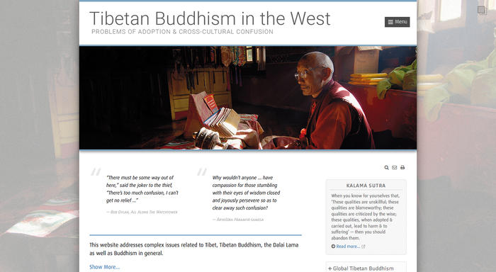 Tibetan Buddhism in the West 1