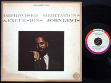 John Lewis – <cite>Improvised Meditations &amp; Excursions</cite> album art
