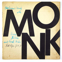 <cite>Monk: Thelonious Monk with Sonny Rollins and Frank Foster </cite>album art