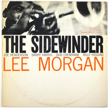 Lee Morgan – <cite>The Sidewinder</cite> album art