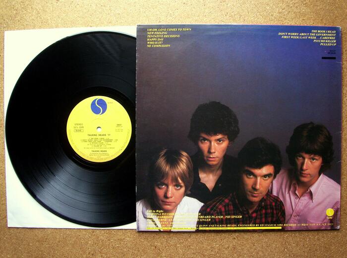 Talking Heads – 77 album and “Psycho Killer” / “Pulled” single 2