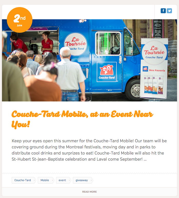 The website is designed by madeo.