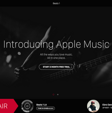Apple Music Tumblr site