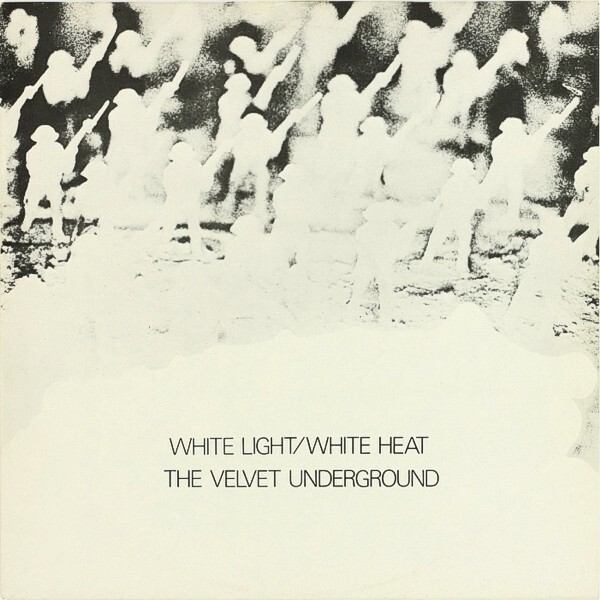 Cover art for White Light/White Heat alternate UK cover, 1976.