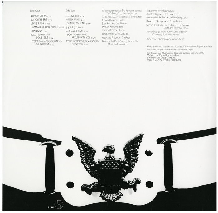 Ramones – Ramones album art 2