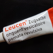 Leucen logo and packaging (2013 redesign)