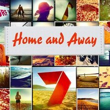 <cite>Home and Away</cite> logo (1988–)