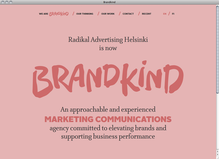 Brandkind website