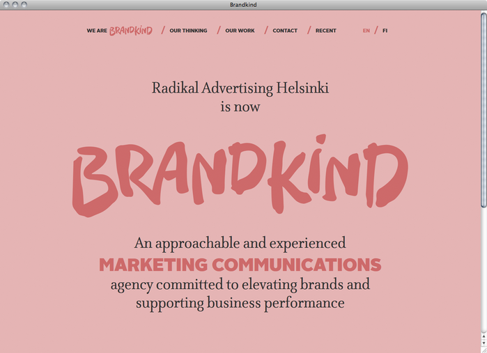 Brandkind website 5