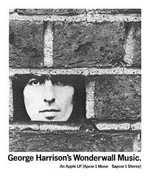 <cite>George Harrison’s Wonderwall Music</cite> ad