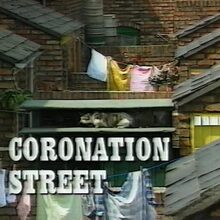 <cite>Coronation Street</cite> main title card