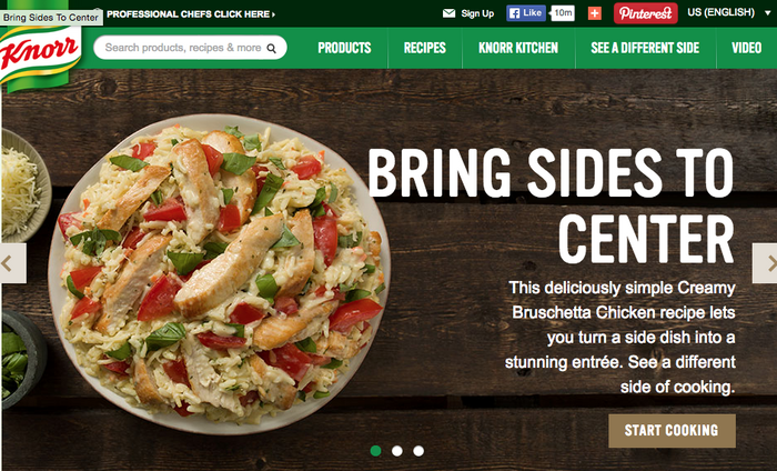 Knorr website 2