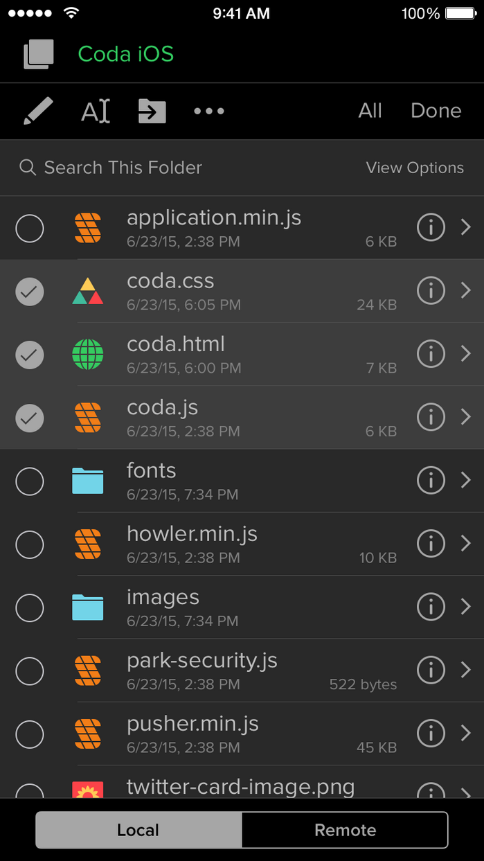 Coda for iOS 2.0 app 5