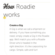 <cite>Roadie</cite> website