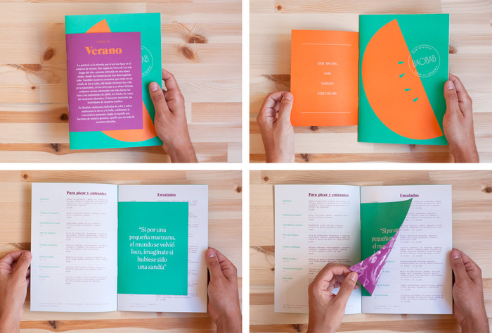 Baobab restaurant branding 6