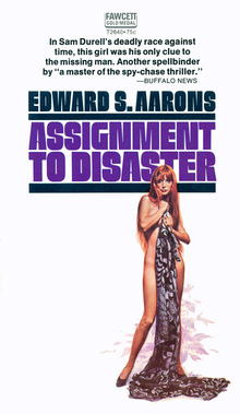 Edward S. Aarons paperback covers, Fawcett Gold Medal editions, 1969–72