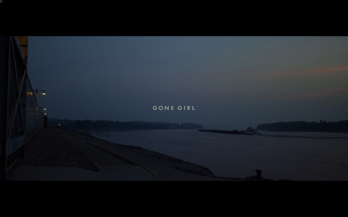 Gone Girl opening titles 1