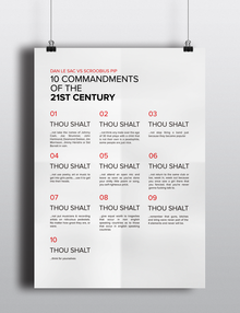 10 Commandments of the 21st Century