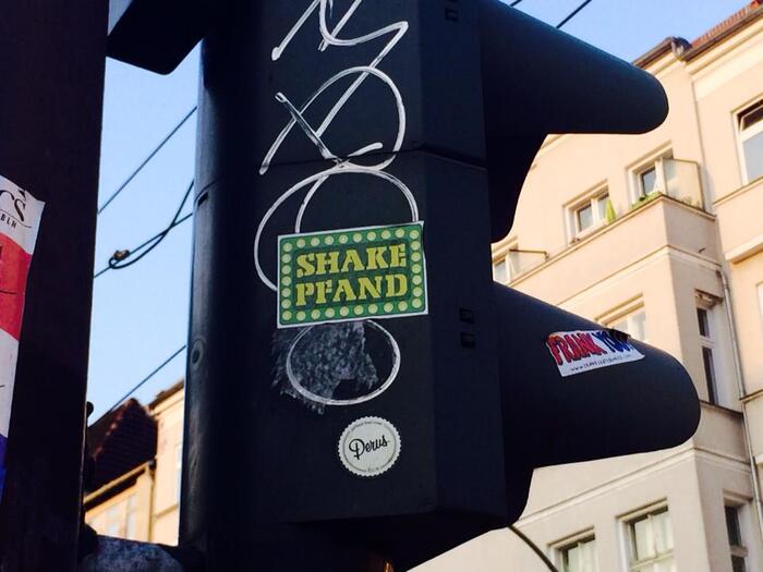 Shake Pfand stickers 1